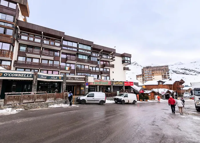 Glaciers - Location: Pour 4 Personnes Avec Balcon Ensoleille, Quartier Jeune Et Anime Mae-9077 *