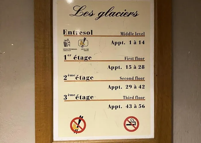 Glaciers - Location: Pour 4 Personnes Avec Balcon Ensoleille, Quartier Jeune Et Anime Mae-9077 *